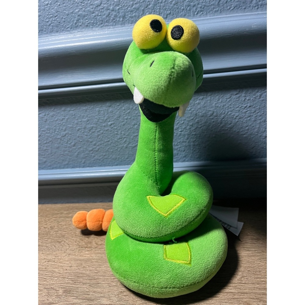 Disney Pixar Coco Hector Plush Snake Stuffed Toy Strings on Bottom